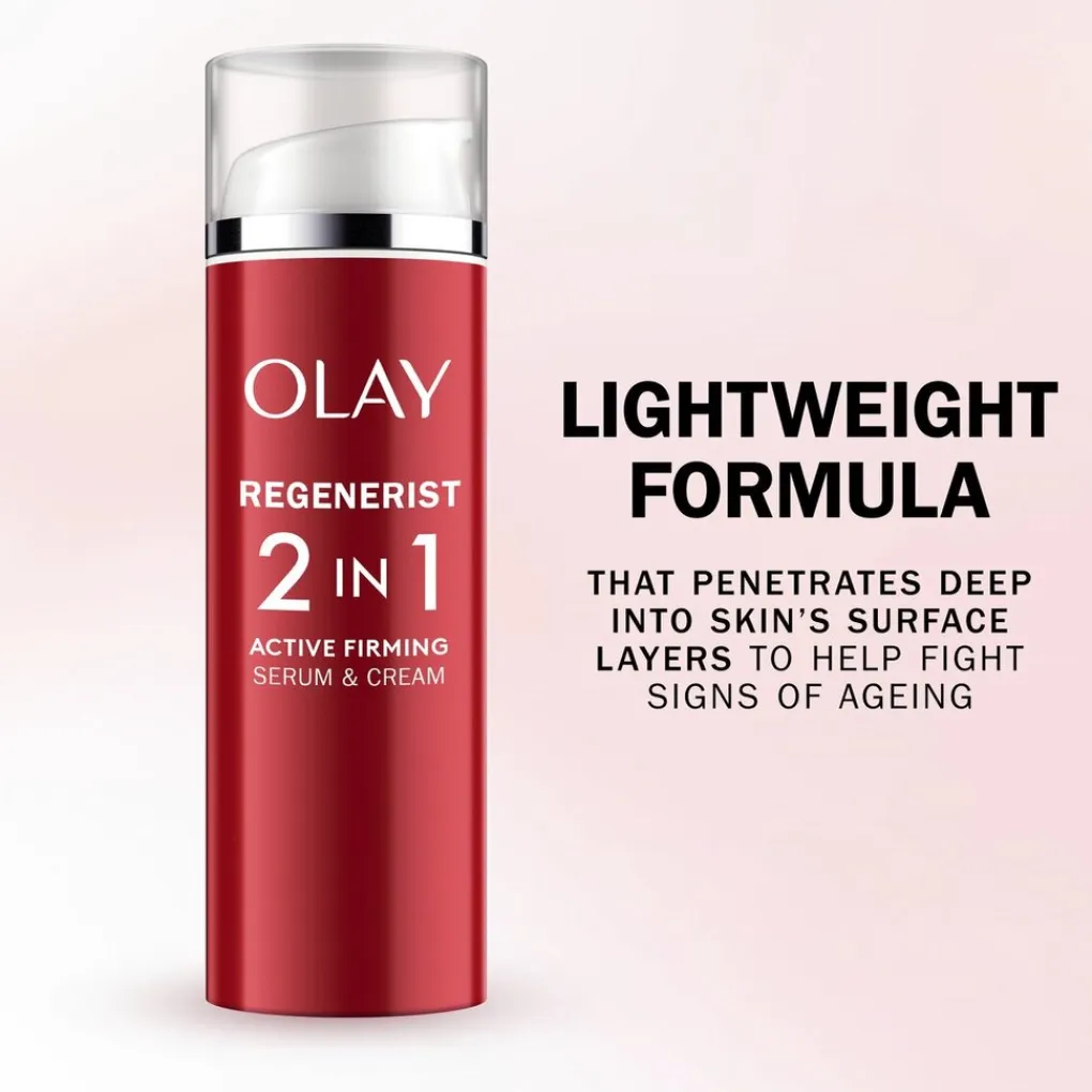 Olay Serum>Regenerist 2-In-1 Dagcrème & Serum