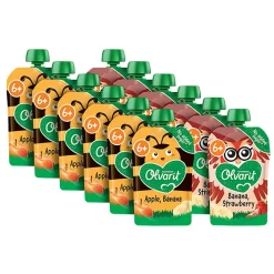 Olvarit Fruithapjes>6+M Knijpfruit Variatiemenu