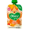 Olvarit Fruithapjes>12+M Smoothie Mango, Spelt Knijpfruit