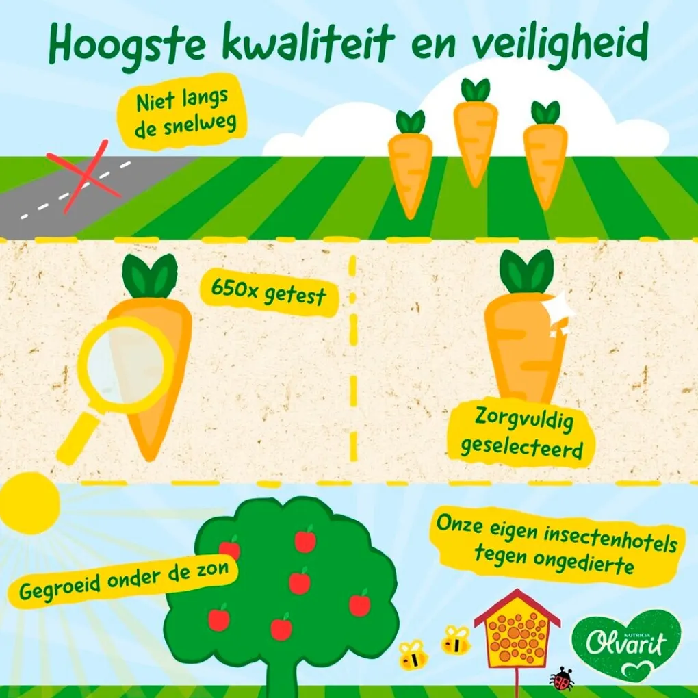 Olvarit Babymaaltijden>12+M Spinazie Kip Aardappel