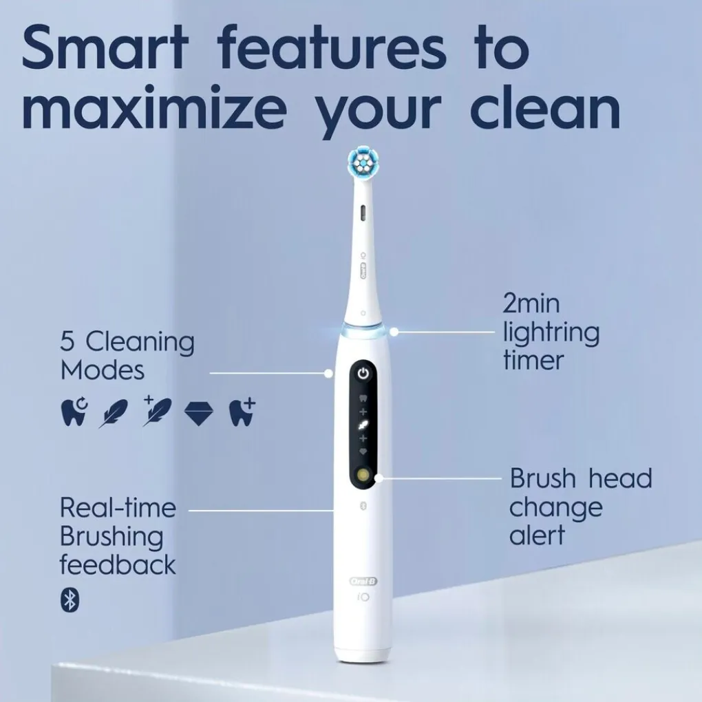 Oral B Elektrische Tandenborstels>Oral-B iO5 Artificial Intelligence Elektrische Tandenborstel
