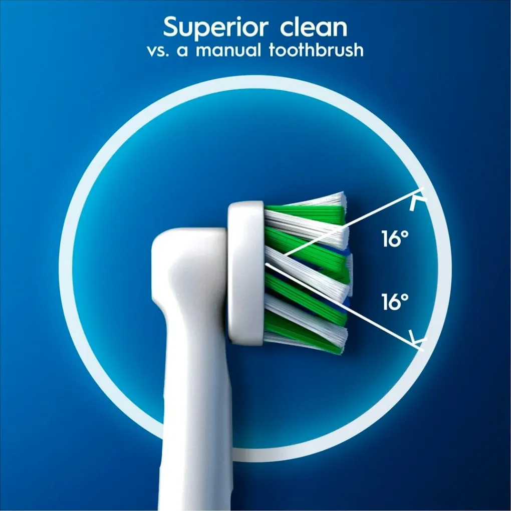 Oral B Opzetborstels>Oral-B Pro Cross Action Opzetborstels