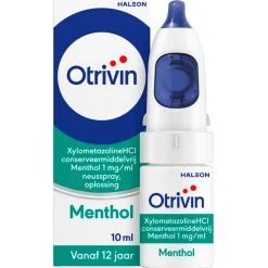 Otrivin Luchtwegen>Menthol Xylometazoline HCI 1 mg/ml Neusspray
