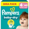 Pampers Luiers Maat 4>Baby-Dry Maat 4 Luiers