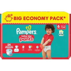 Pampers Luierbroekjes Maat 6>Baby-Dry Pants Maat 6 Luierbroekjes