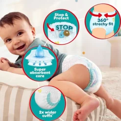 Pampers Luierbroekjes Maat 6><noscript><img width=