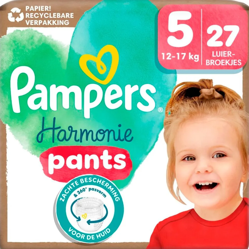 Pampers Luierbroekjes Maat 5>Harmonie Maat 5 Luierbroekjes