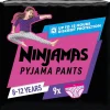 Ninjamas Pyjamabroekjes>Pampers Meisjes 8-12 Jaar Pyjama Pants