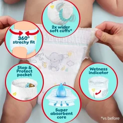 Pampers Luierbroekjes Maat 4><noscript><img width=