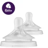 Philips Avent Flessenspenen>SCY966/02 6m+ Natuurlijke Zuigreflex Flesspenen voor Pap
