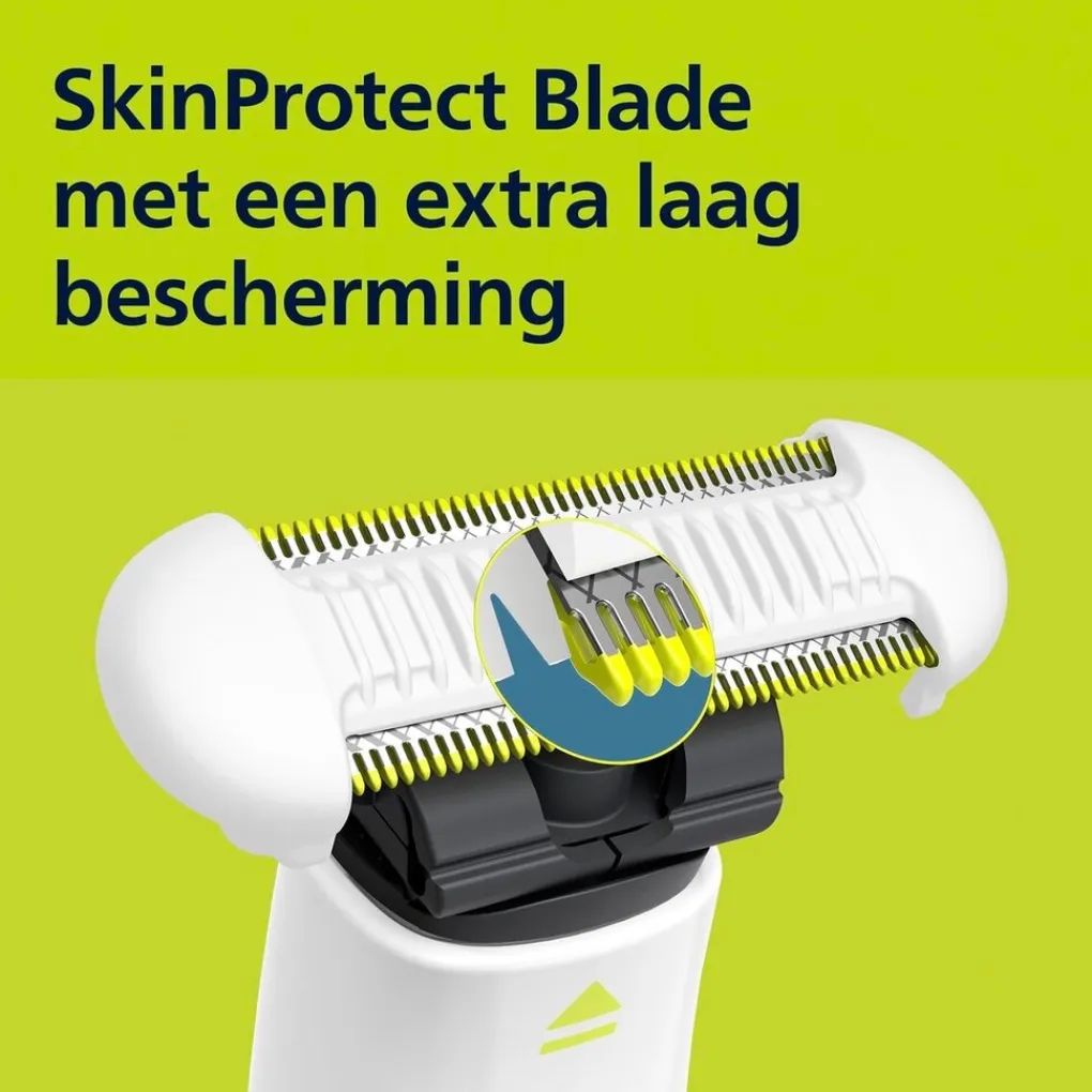 Heren Philips Baardtrimmers|Multigroomers>OneBlade Intimate Male QP1924/20 Scheerapparaat en Trimmer