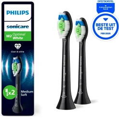 Philips Opzetborstels>Sonicare W2 Optimal White HX6062/88 Opzetborstels
