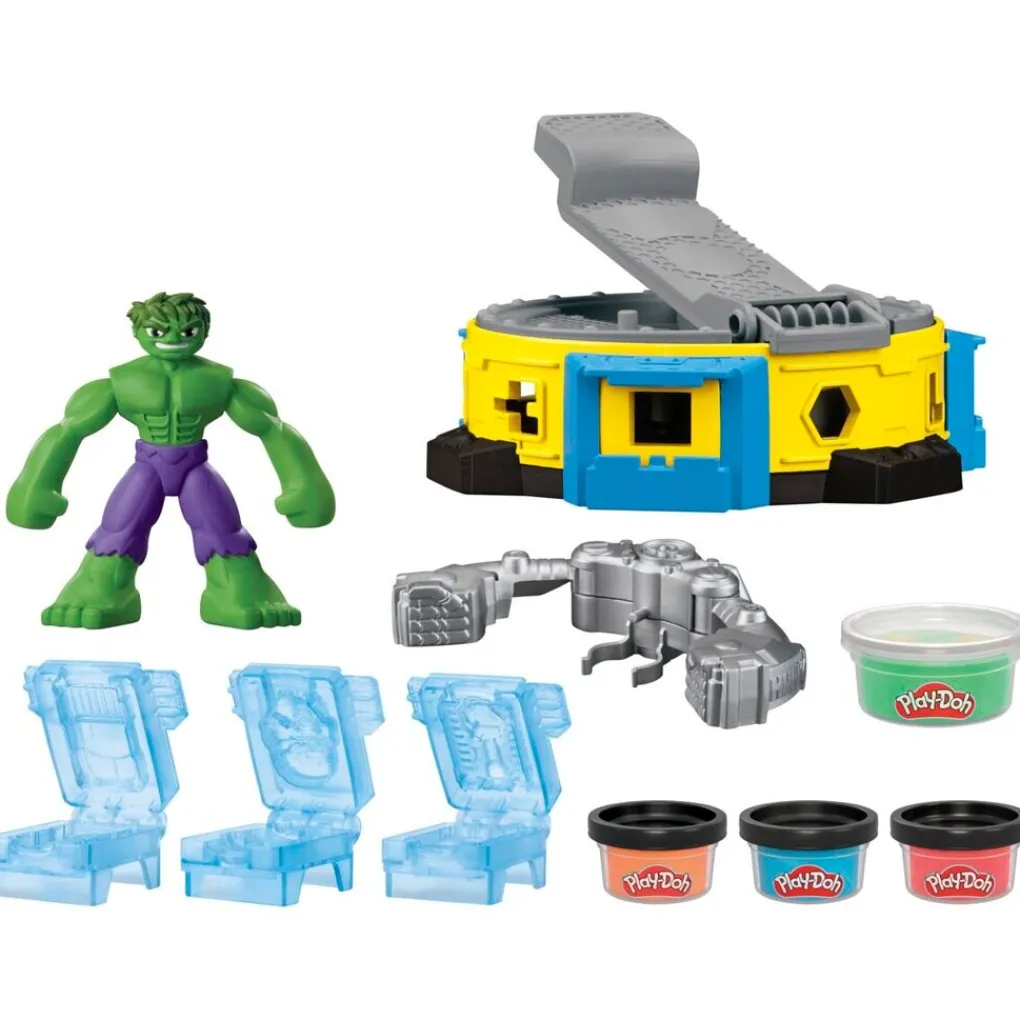 Play-Doh Knutselen>Hulk Smash And Squish Playset