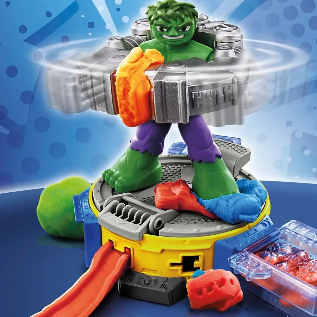 Play-Doh Knutselen>Hulk Smash And Squish Playset