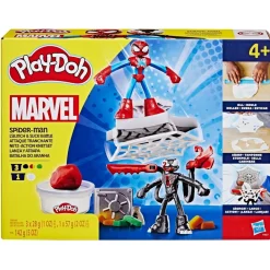 Play-Doh Knutselen>Marvel Spider-Man Launch & Slice Battle Kleiset
