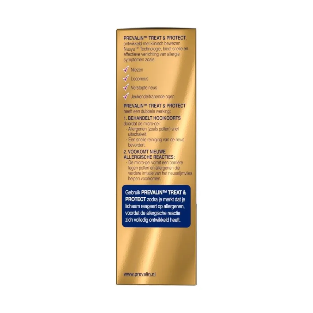 Prevalin Allergische Reacties>Treat & Protect Neusspray
