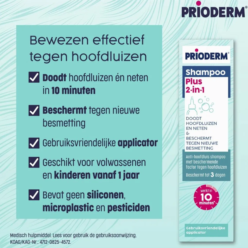 Prioderm Hoofdluis>Shampoo Plus Anti-hoofdluisshampoo