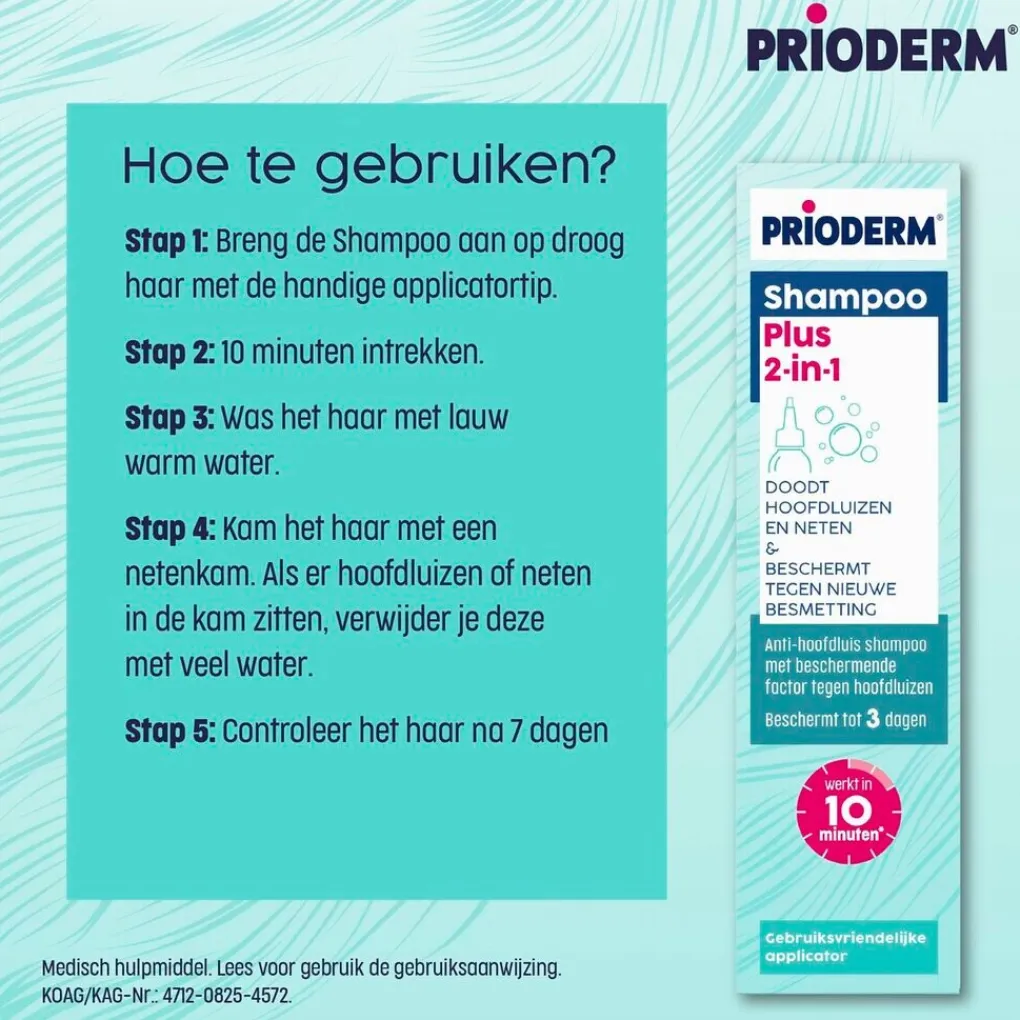 Prioderm Hoofdluis>Shampoo Plus Anti-hoofdluisshampoo