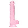 Real Rock Seksspeeltjes>Crystal Clear Dildo