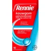 Rennie Maag- En Of Darm>Calciumcarbonaat 750mg Suikervrije Kauwgom