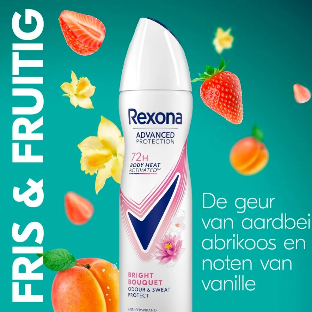 Rexona Deospray>Advanced Protection Bright Bouquet 72H Antitranspirant Spray