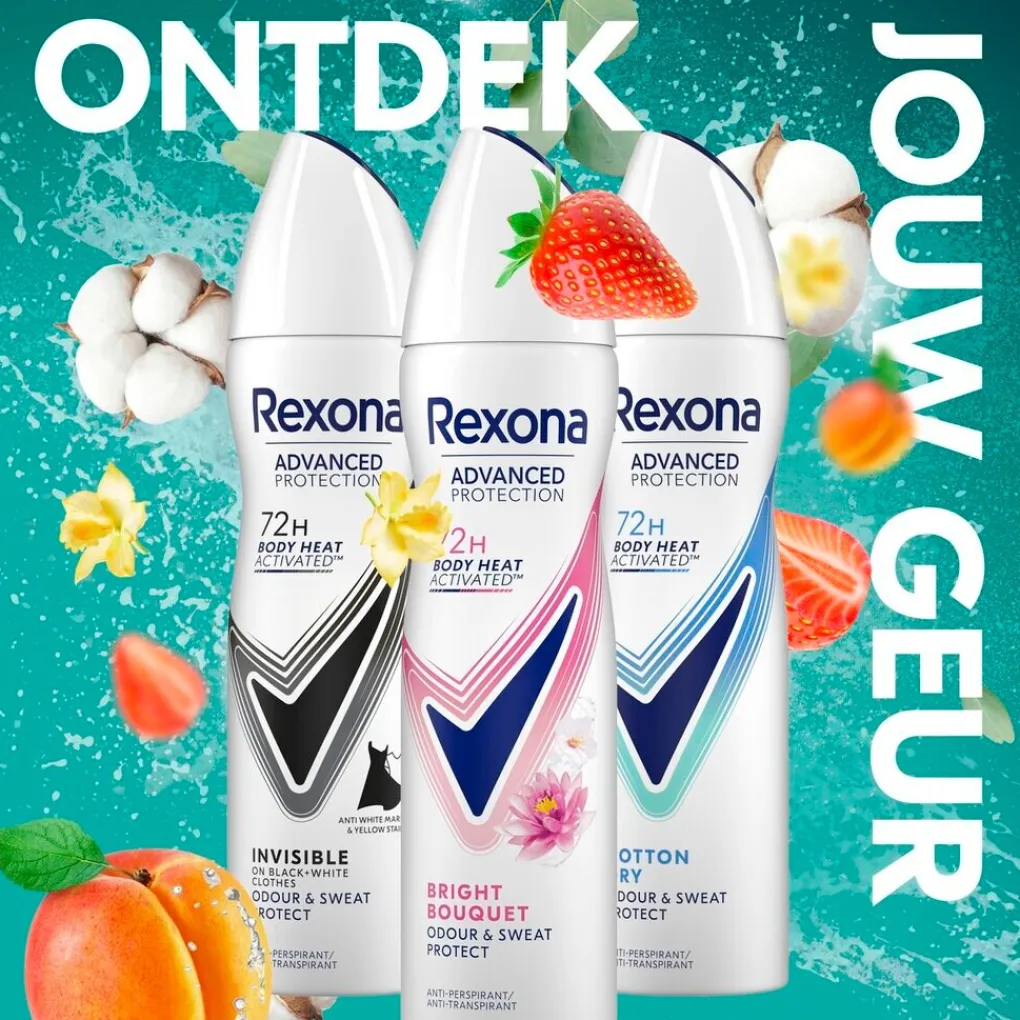 Rexona Deospray>Advanced Protection Bright Bouquet 72H Antitranspirant Spray