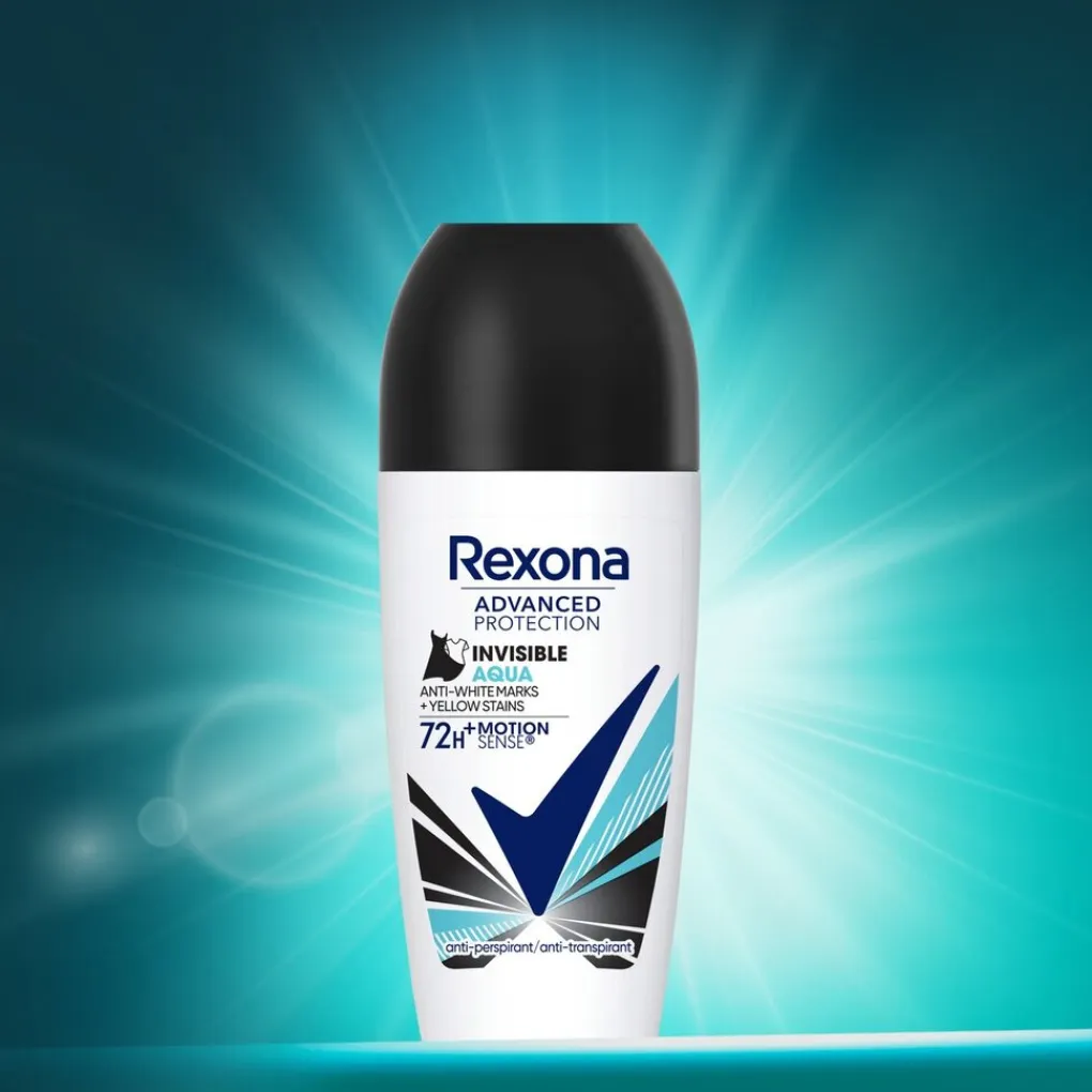 Rexona Deoroller>Advanced Protection Invisible Aqua Antitranspirant Roller