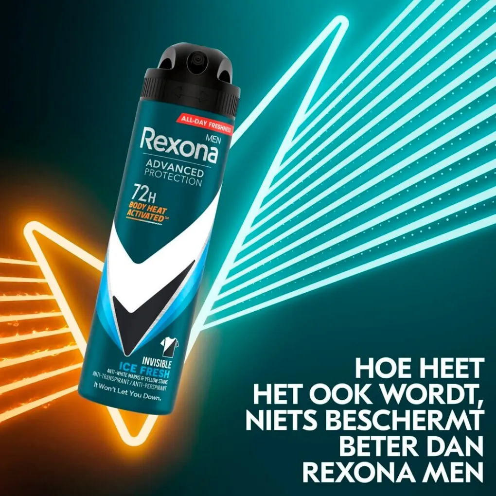 Rexona Deospray>Men Advanced Protection Invisible Ice Antitranspirant Spray