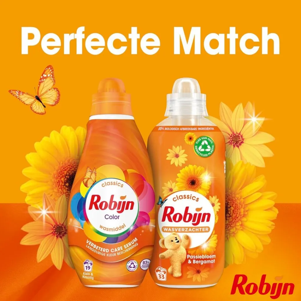 Robijn Wasmiddel>Klein & Krachtig Classics Color Vloeibaar Wasmiddel