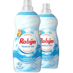 Robijn Wasmiddel>Klein & Krachtig Stralend Wit Vloeibaar Wasmiddel