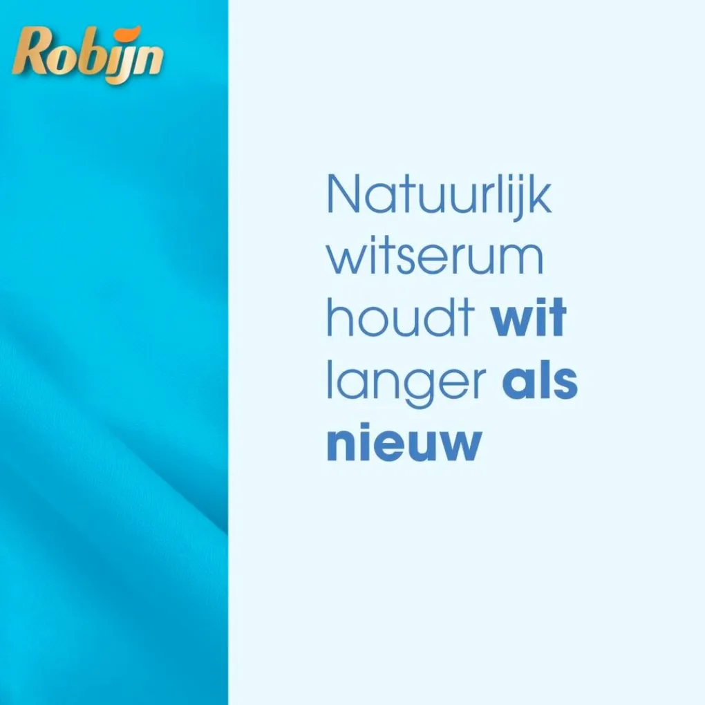 Robijn Wasmiddel>Klein & Krachtig Stralend Wit Vloeibaar Wasmiddel