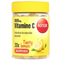 Roter Vitamines|Weerstand En Of Energie>Vitamine C 1000mg Citroen Gummies