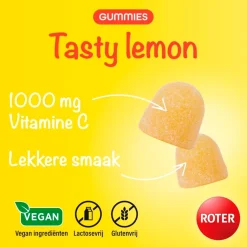 Roter Vitamines|Weerstand En Of Energie>Vitamine C 1000mg Citroen Gummies