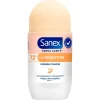 Sanex Deoroller>Derma Care+ Sensitive 72h Antitranspirant Deodorant Roller