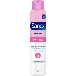 Sanex Deospray>Dermo Invisible 24-Uur Antitranspirant Spray