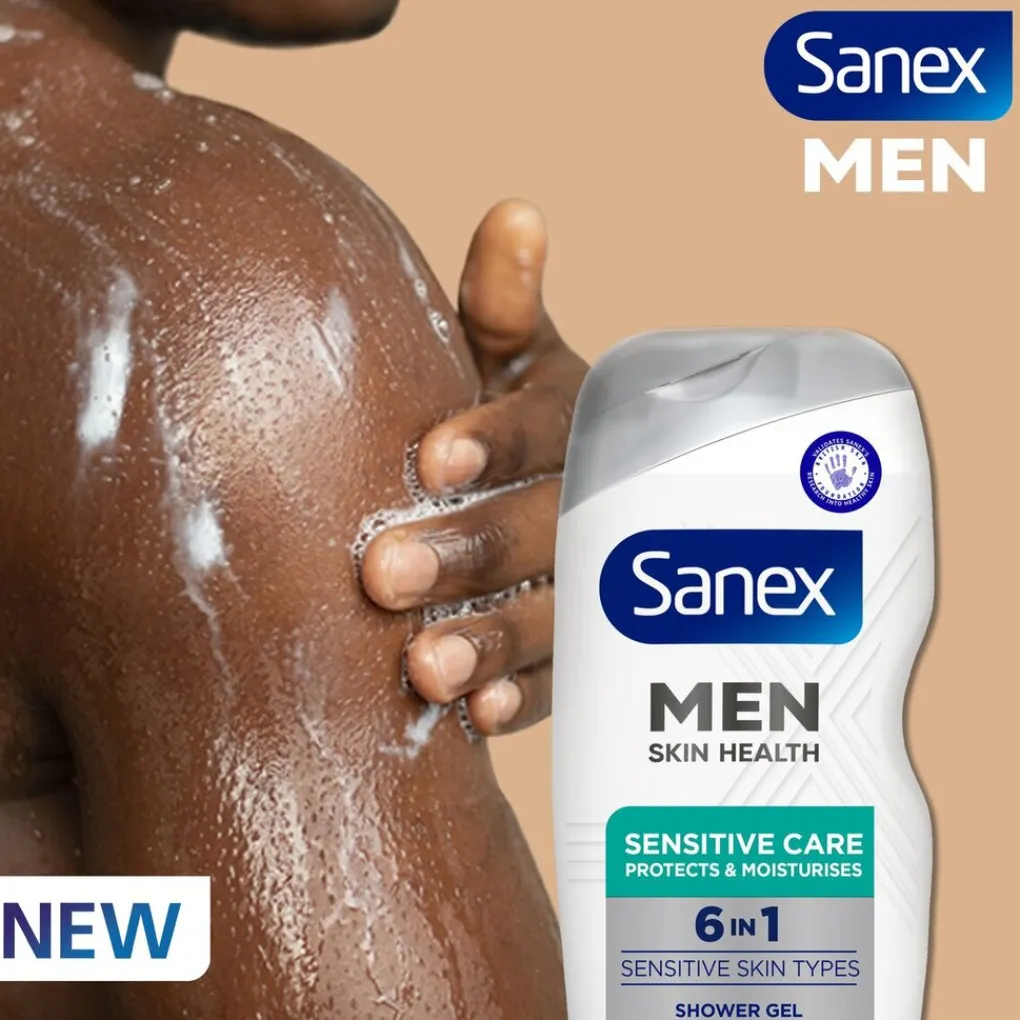 Sanex Men Douchegel>Skin Health Sensitive Care Douchegel