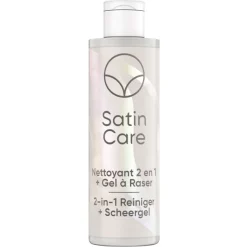 Heren Satin Care Scheerschuim En Scheergel>Huid & Schaamhaar 2-In-1 Reiniger en Scheergel