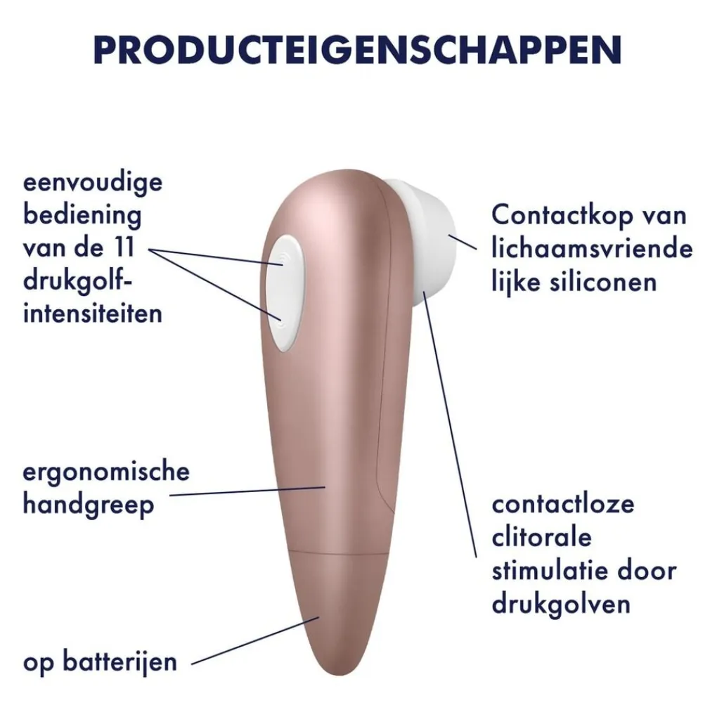 Satisfyer Seksspeeltjes>1 Air Pulse Vibrator