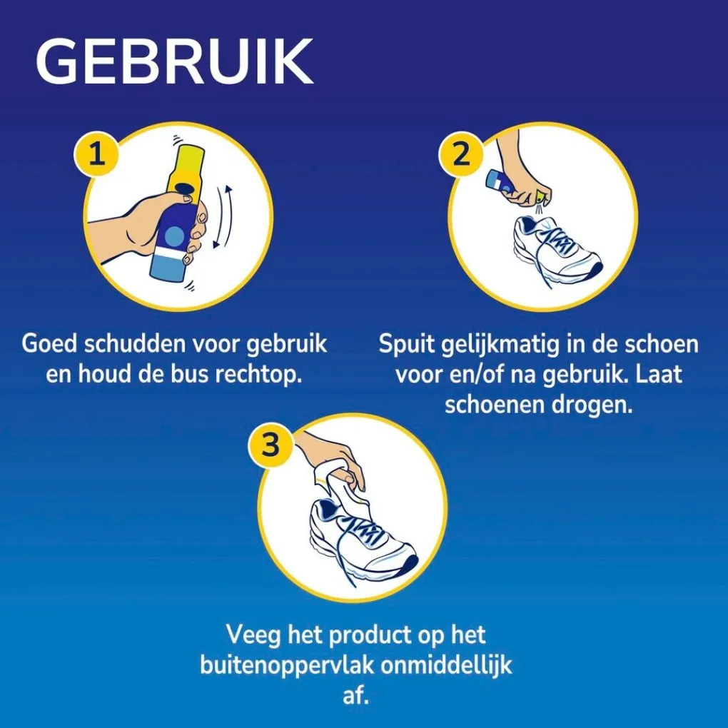 Dr. Scholl's Zweetvoeten>Scholl Deodorant Schoenenspray