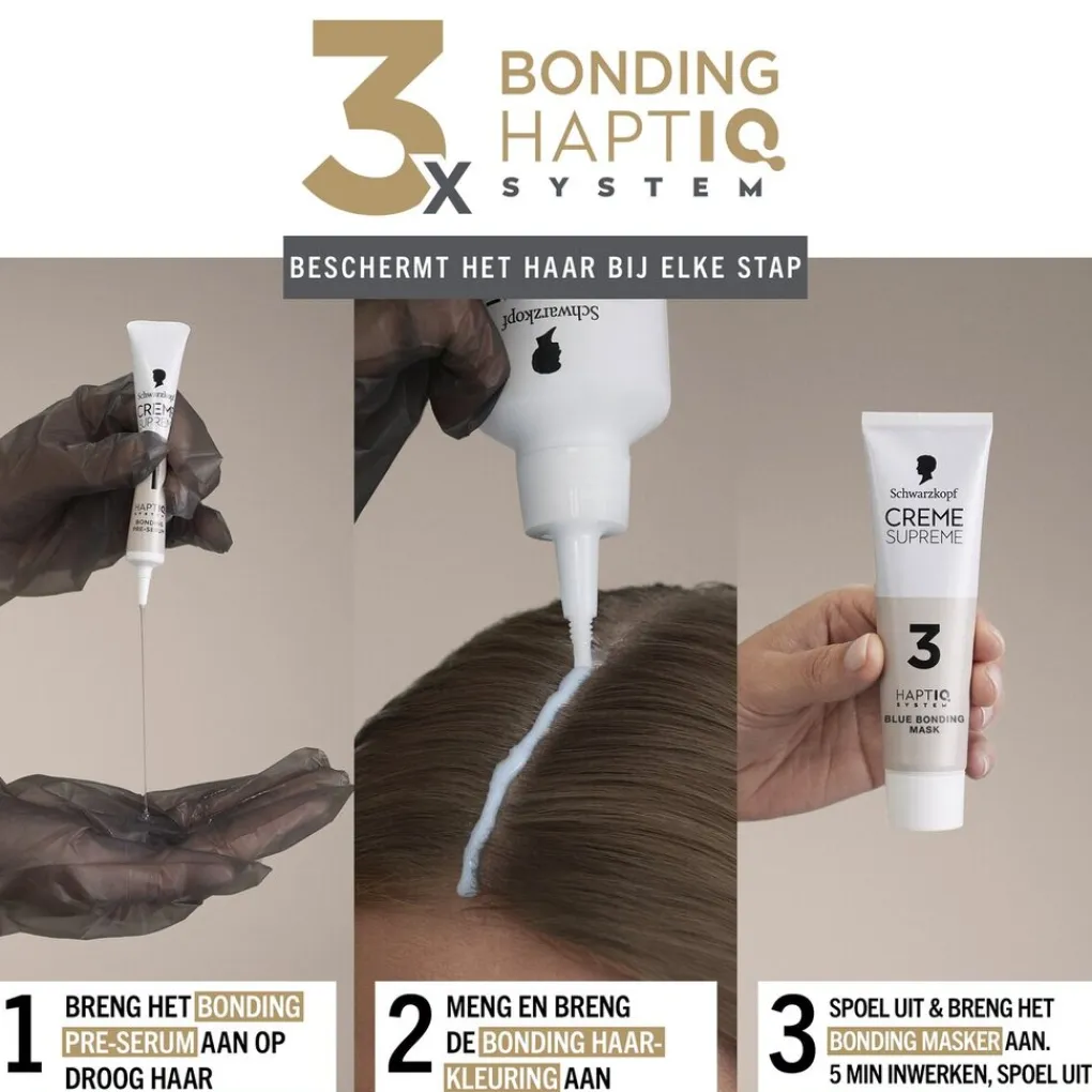 Schwarzkopf creme supreme Haarverf>5-60 Chocolade Bruin Verzorgende Crèmekleuring