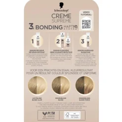 Schwarzkopf creme supreme Haarverf>10-0 Natuurlijk Ultra Lichtblond Verzorgende Crèmekleuring
