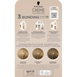 Schwarzkopf creme supreme Haarverf>8-0 Natuurlijk Blond Verzorgende Crèmekleuring