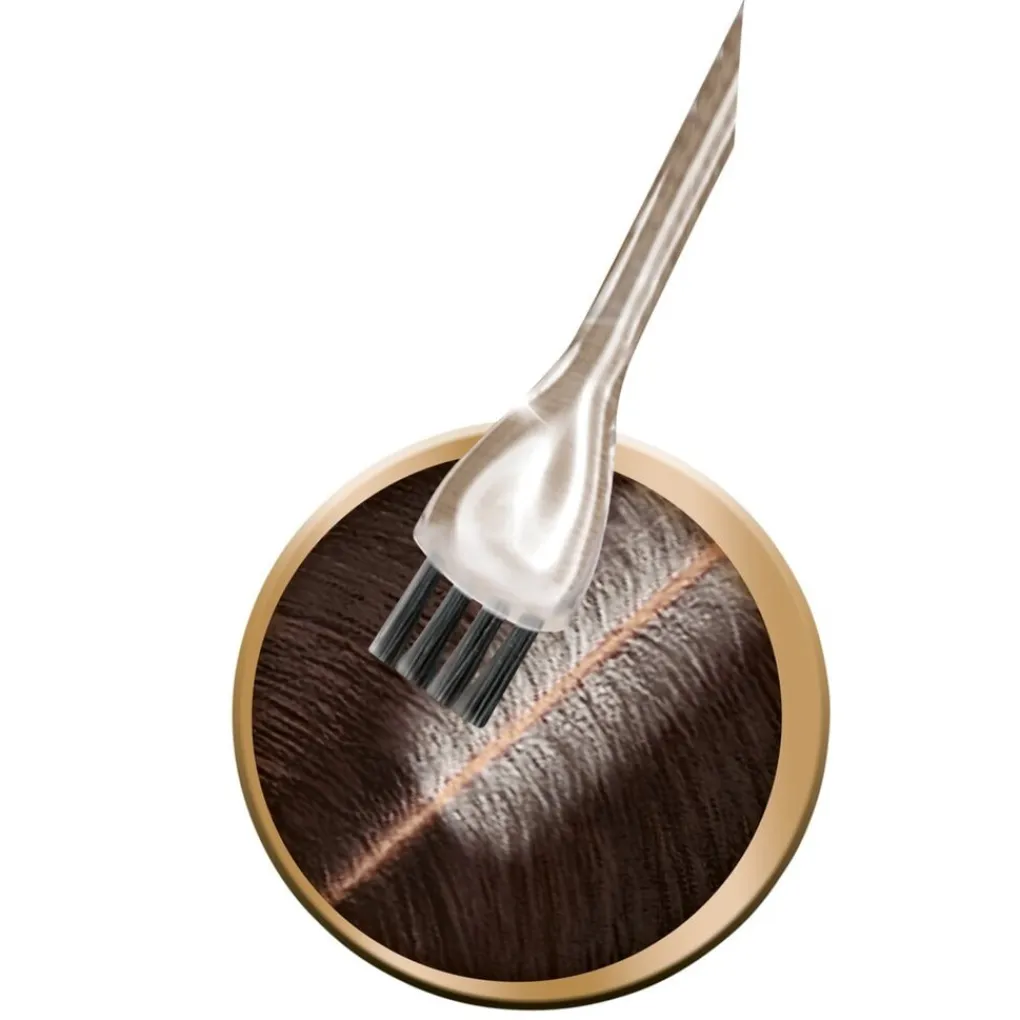 Schwarzkopf Color Haarverf>Schwarzkopf Vital R4 Donkerbruin Haarverf Uitgroeiset