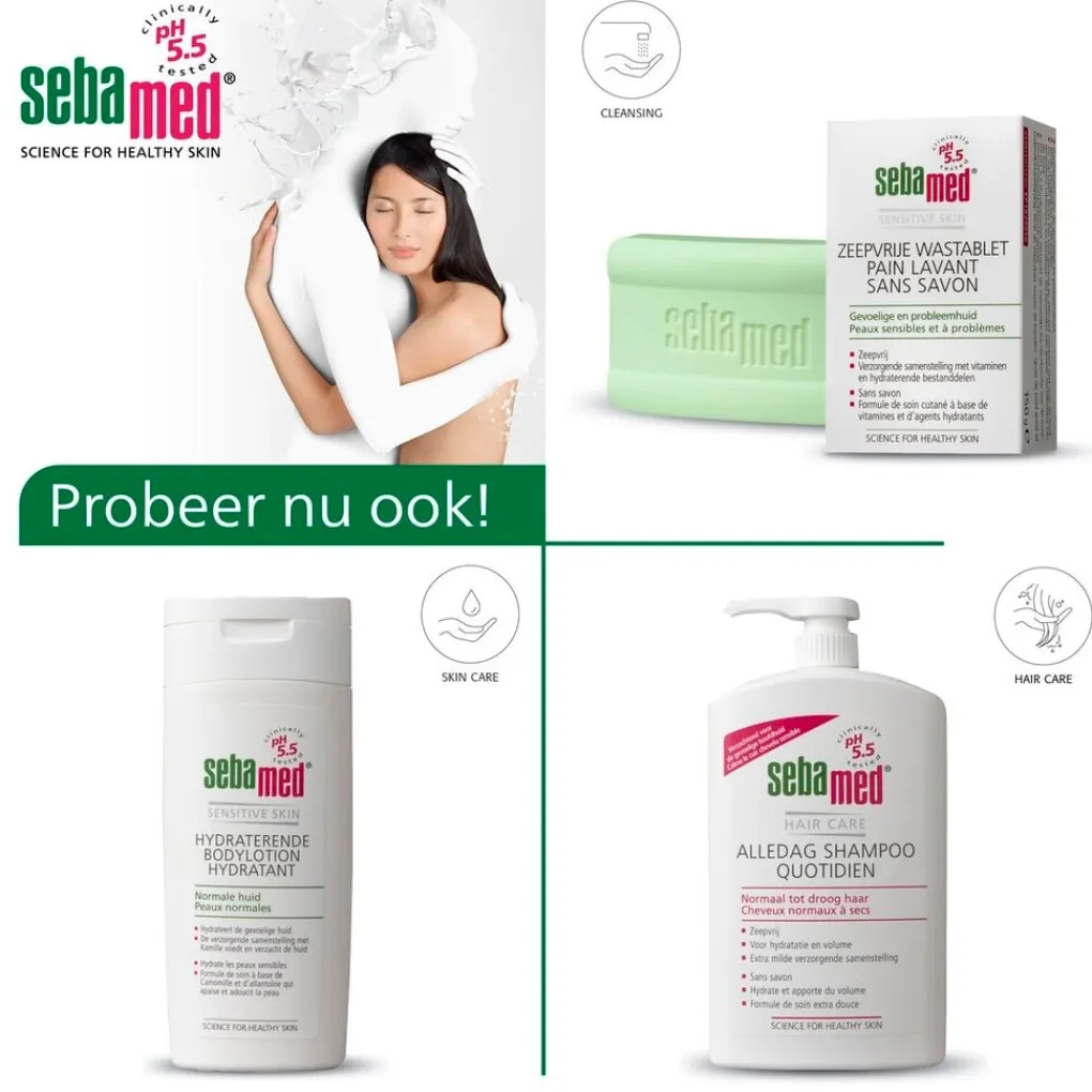 Sebamed Gezichtsreiniging>Clear Face Antibacterial Cleansing Foam