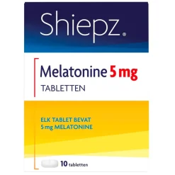 Shiepz Melatonine>Melatonine 5mg Tabletten