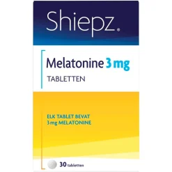 Shiepz Melatonine>Melatonine 3mg Tabletten