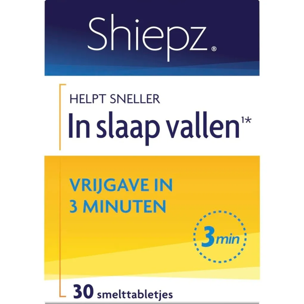 Shiepz Rust En Ontspanning>Sneller In Slaap Vallen Smelttabletten