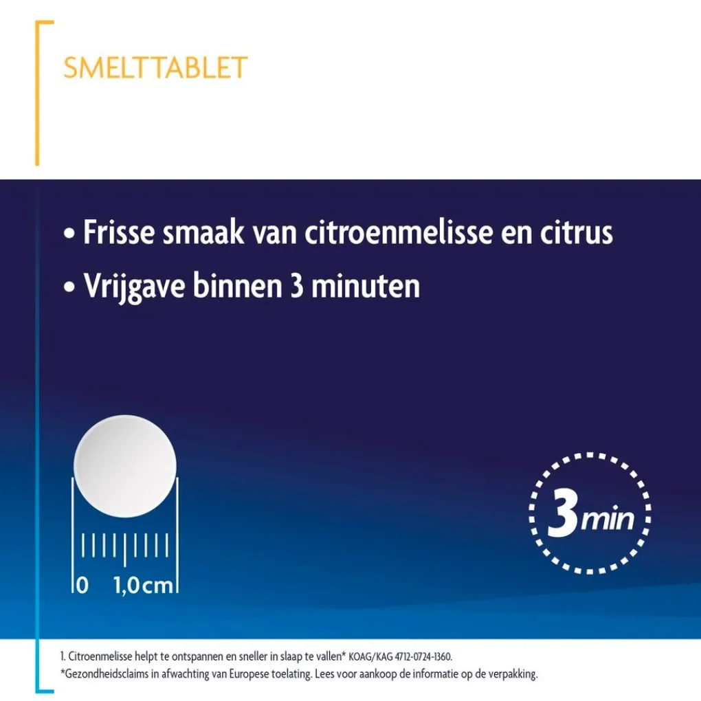 Shiepz Rust En Ontspanning>Sneller In Slaap Vallen Smelttabletten
