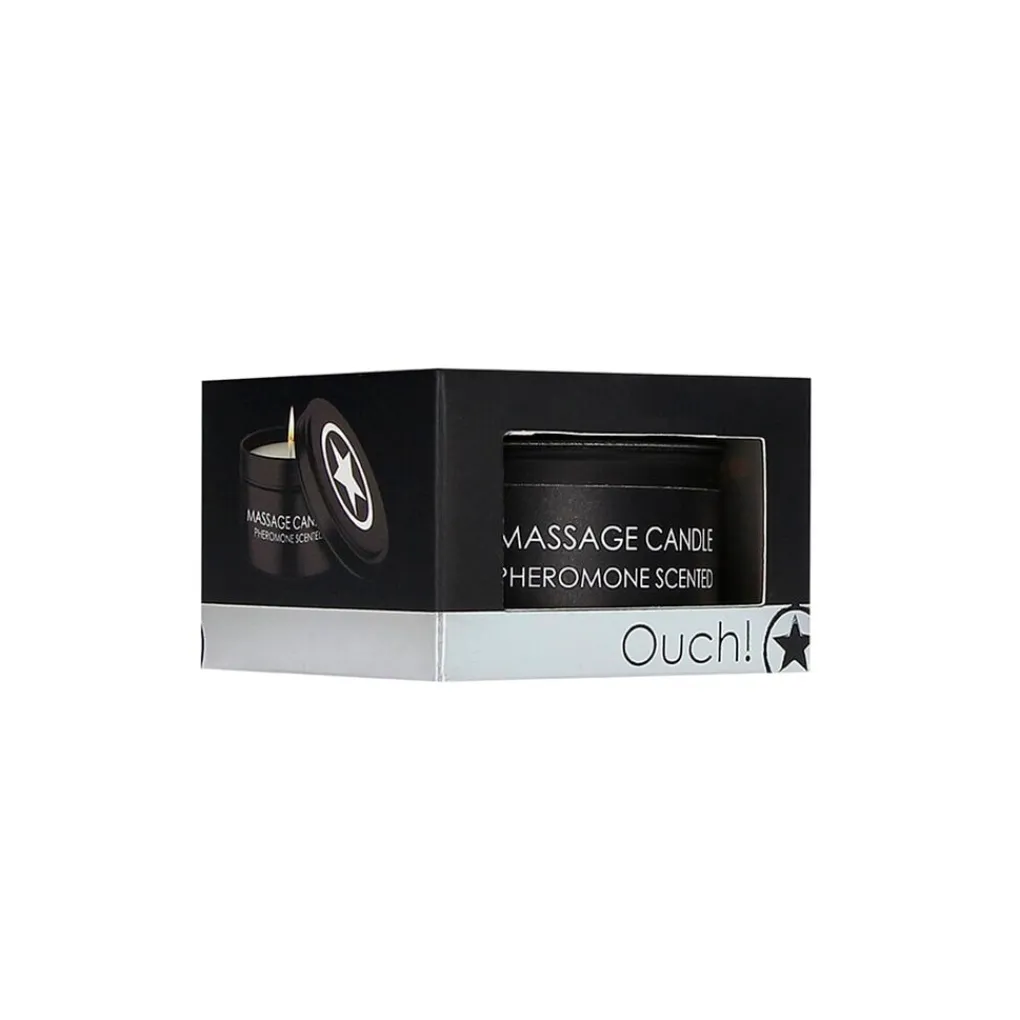 Shots Toys Glijmiddelen En Massagegels>Ouch! Pheramone Scented Massagekaars