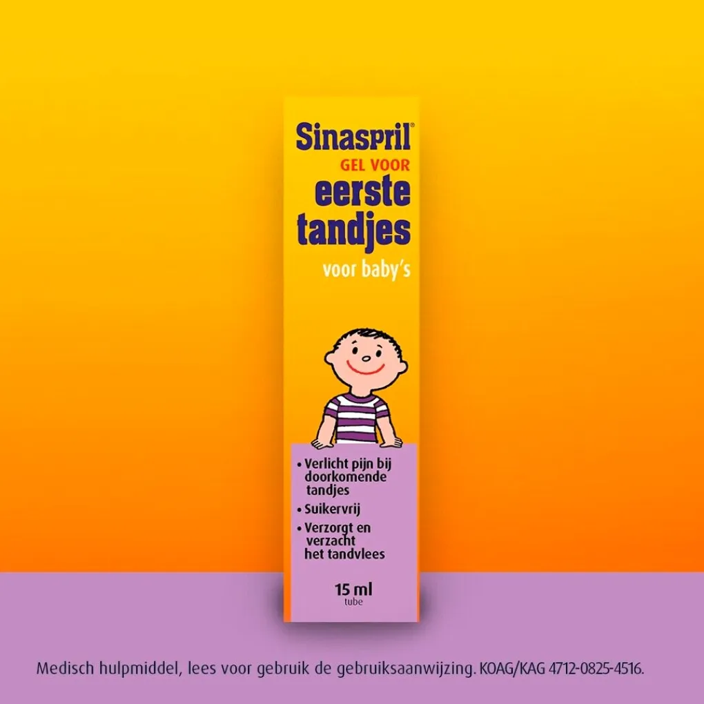 Sinaspril Oor En Mond>Gel Voor Eerste Tandjes